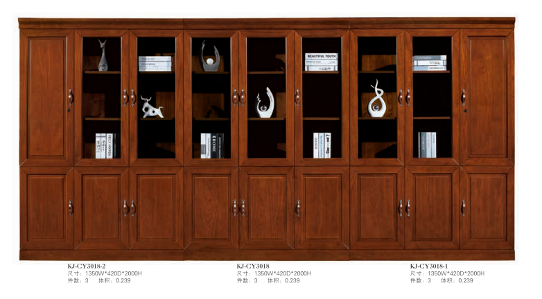 实木文件柜SW-17